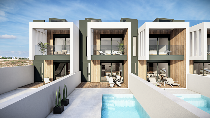 New construction in Pilar de la Horadada